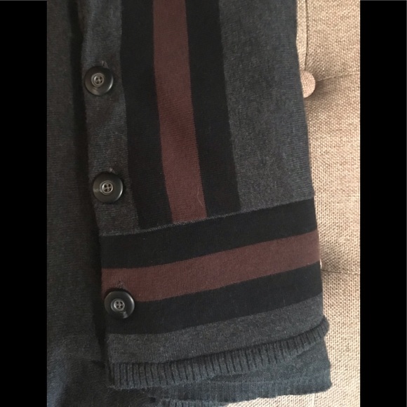 Nordstrom | Hinge | Sweater Poncho | Detailed Border - Picture 8 of 9